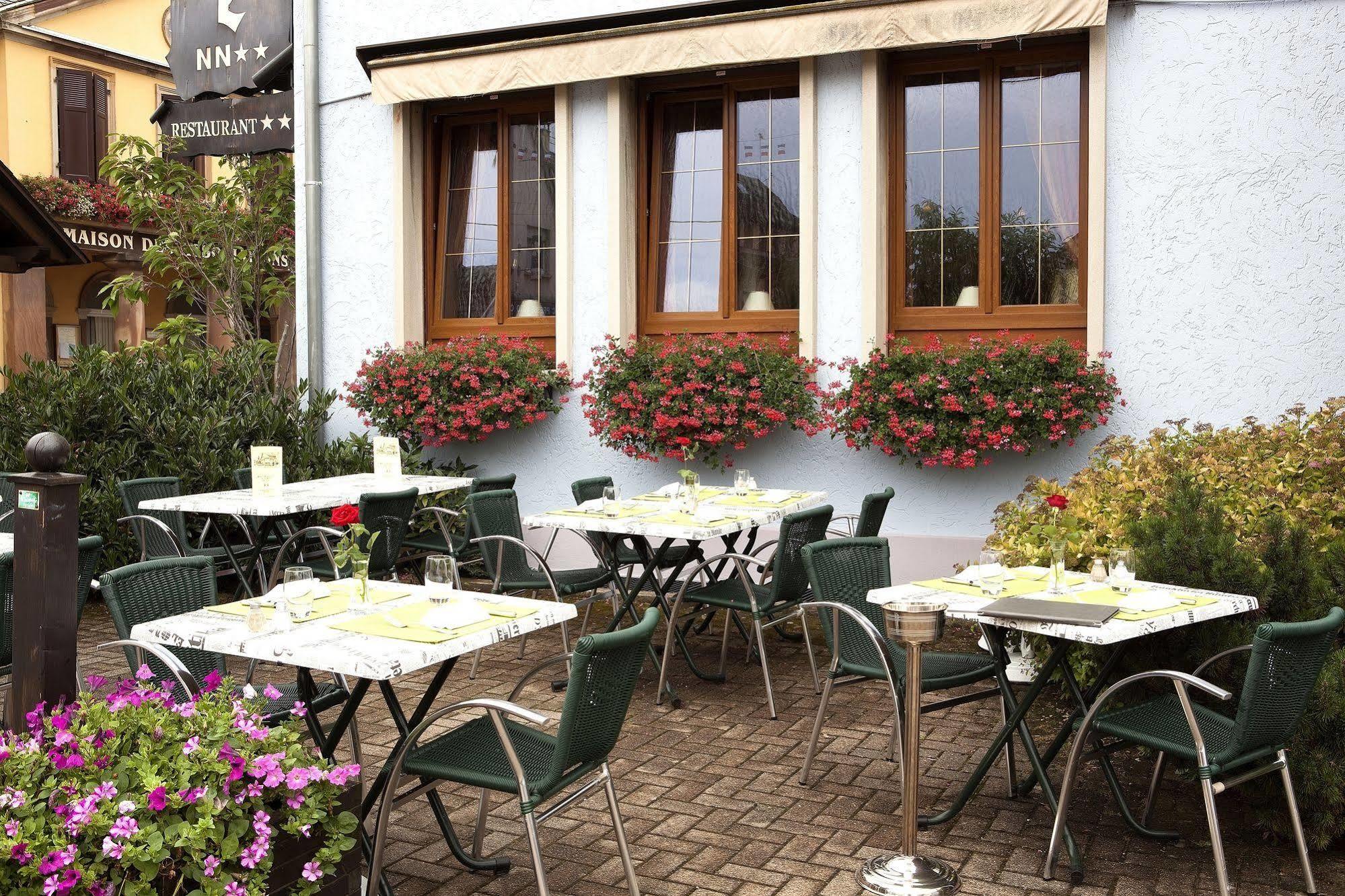 Logis Hotel-Restaurant De La Poste Urmatt Eksteriør billede